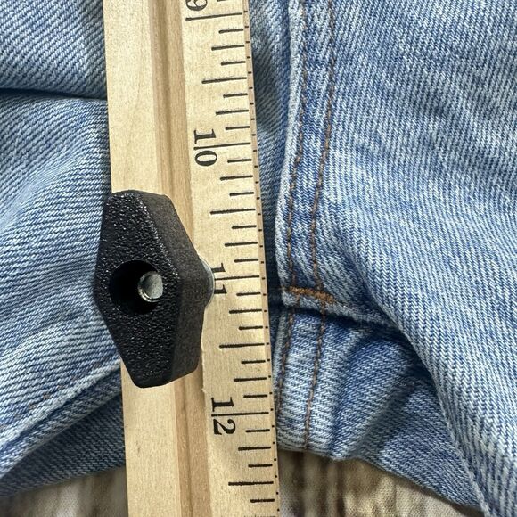 Madewell Jeans Womens 27 Blue The Perfect Vintage Crop Distressed Pants - Picture 14 of 16